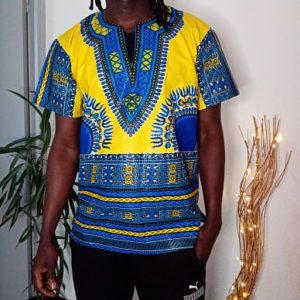 Tunique Dashiki jaune