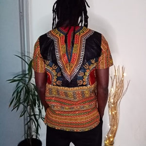 tunique dashiki noire